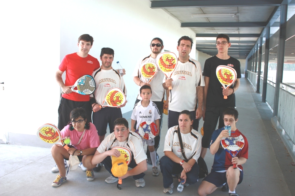 Deportista de padel